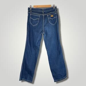 Vintage 1970s Denim Straight Leg Dark Wash 30x29 TJC108
